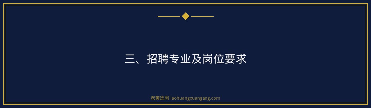 【国际能源专科招聘】- 老黄选岗专业解读 - 要点