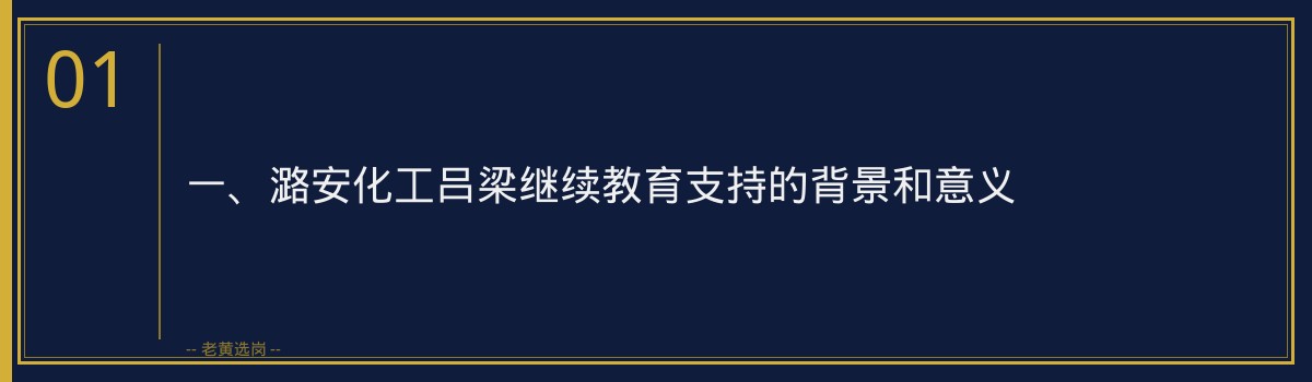 潞安化工吕梁继续教育支持_老黄选岗 - 章节