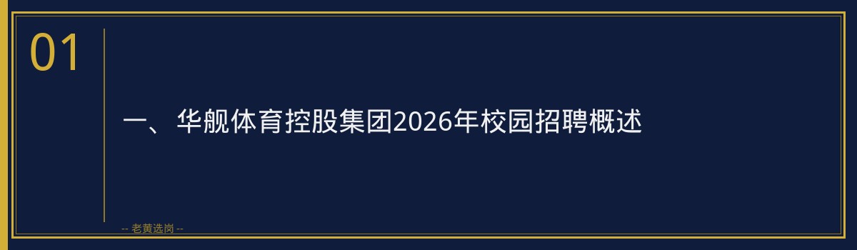 华舰体育控股集团2026校园招聘笔试备考攻略｜老黄选岗 - 章节