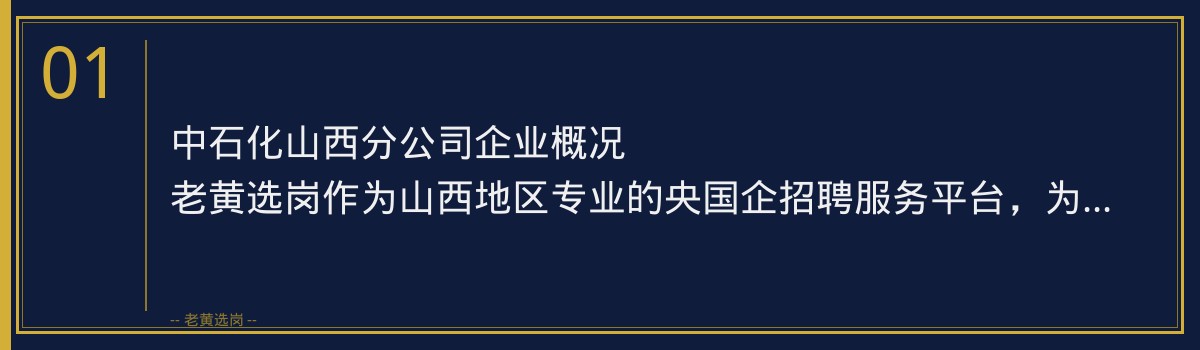 中石化山西2026招聘条件 - 章节