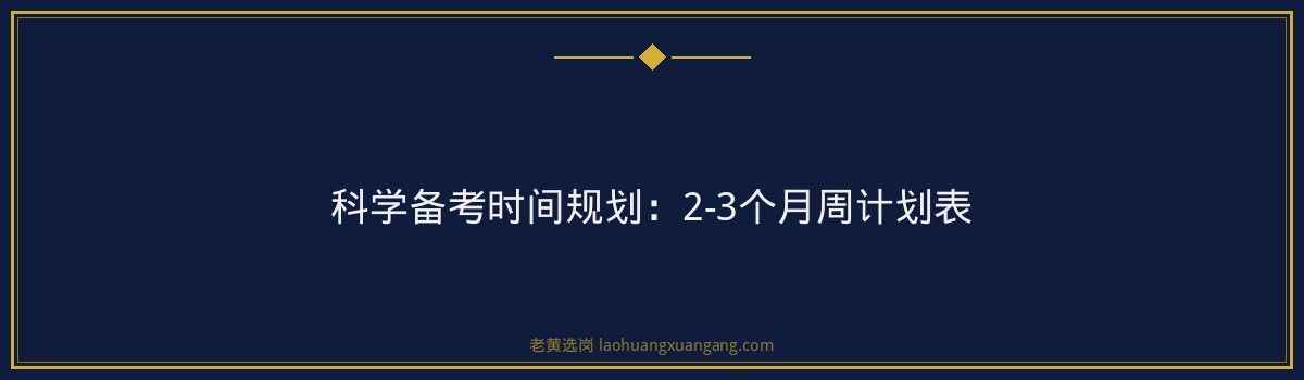 中煤华晋集团行测备考方法｜老黄选岗专业指导 - 要点