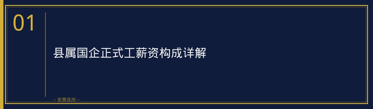 国企五险一金 - 县属国企正式工待遇 - 老黄选岗 - 章节