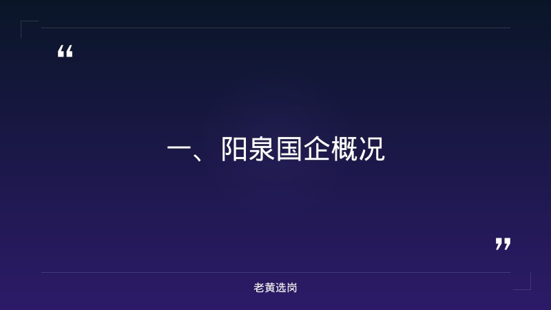 山西阳泉国企怎么样-国企的五险一金怎么交纳比例-老黄选岗 - 章节