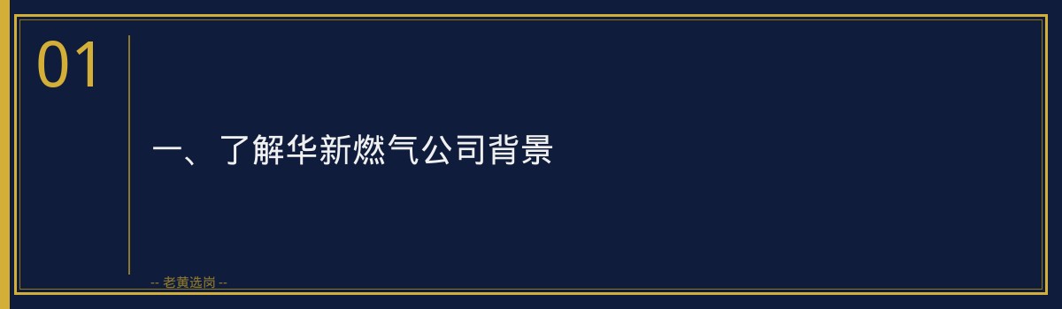 【华新燃气面试技巧】老黄选岗品牌词，轻松应对面试挑战 - 章节